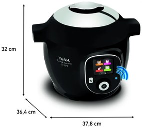 Multifunkčný elektrický tlakový hrnec Tefal Cook4me+ CY855830