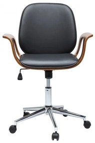 KARE DESIGN Kancelárska stolička Patron Walnut 101 × 66,5 × 56 cm