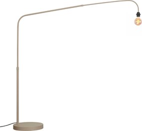 Vonkajšia stojaca lampa béžová s béžovou základňou IP44 - Arc