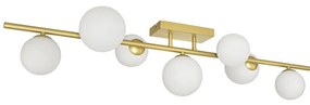 Brilagi - LED Prisadený luster MILLA 7xG9/3W/230V zlatá/biela BG1817