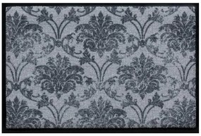 Vintage premium rohožka - ošúchaný kvetinový vzor (Vyberte veľkosť: 60*40 cm)