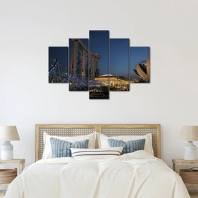 Obraz modernej metropoly (150x105 cm)