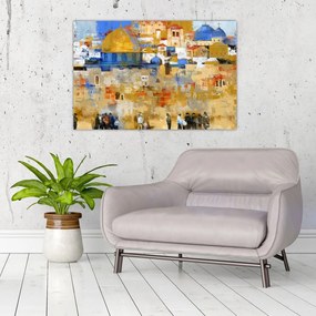 Obraz - Múr nárekov, Jeruzalem, Izrael (90x60 cm)