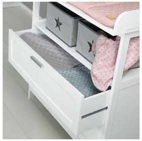 roba Prebaľovacia komoda Hamburg (2 zásuvky, biela)  (100397090)