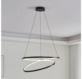 Eglo 901138 - LED Luster na lanku RUOTALE LED/42W/230V 3000K čierna