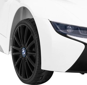Ramiz Elektrické autíčko BMW i8 Lift biele + diaľkové ovládanie