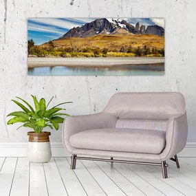 Obraz - Národný park Torres del Paine (120x50 cm)