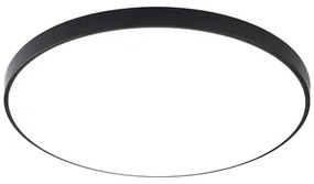 Stropné LED svietidlo čierne VERI 47 cm