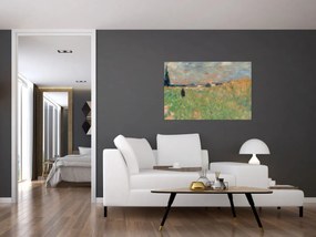 Obraz - Georges Seurat, A Summer Landscape, reprodukcia (90x60 cm)