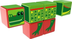 GEOMAG Magnetické kocky Magicube Plazy a obojživelníky