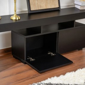 Televízny stolík Enclave Wood Black