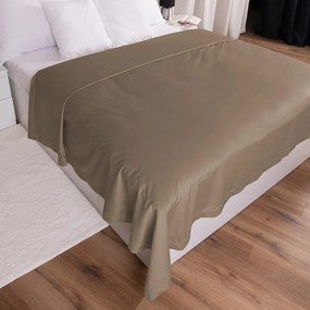 Biante Zamatový prehoz na posteľ Velvet Prémium SVP-034 Kávovo hnedý 160x220 cm