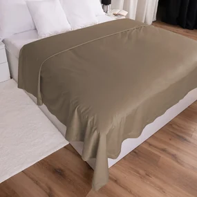 Biante Zamatový prehoz na posteľ Velvet Prémium SVP-034 Kávovo hnedý 140x200 cm
