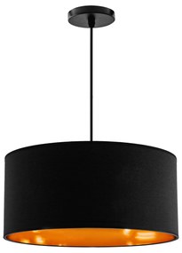 Toolight, Závesná lampa Black Gold 36cm APP619-1CP, čierna - zlatá, OSW-00077