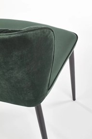 Halmar Jedálenská stolička K399 - tmavě zelená