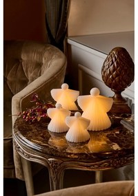 Biele svetelné dekorácie v súprave 2 ks ø 9 cm Asta – Sirius