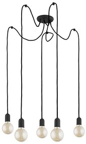 Luster na lanku QUALLE 5xE27/60W/230V pavúk