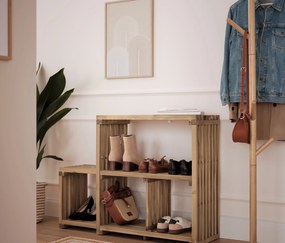 Vysúvací stupňovitý regál »FLEKSIBEL«