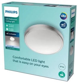 Philips - LED Kúpeľňové stropné svietidlo DORIS LED/17W/230V 4000K IP44