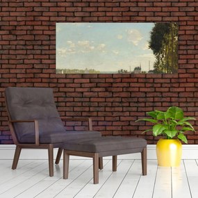 Obraz - Claude Monet, Argenteuil, reprodukcia (120x50 cm)