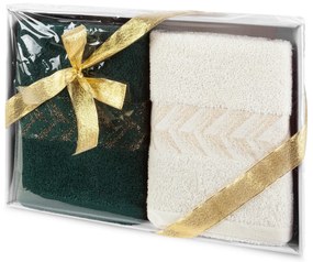 EUROFIRANY BAVLNENÝ UTERÁK GLOW SADA 2 KS 50X90 CM VIACFAREBNÁ