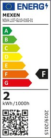 Mexen Nova, LED žiarovka GU10, 1,5 W, studená - 6500K, 158 lm - L107-GU10-0165-01