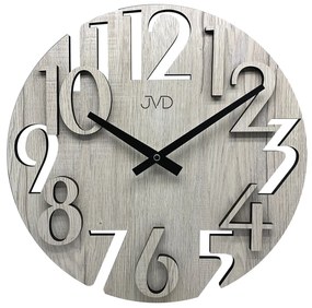 Nástenné hodiny JVD HT113.2, 40cm sivá