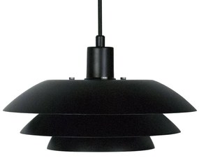 Dyberg Larsen DL31 závesná lampa, kov, čierna