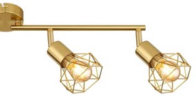 Globo 54802GB-4 - Bodové svietidlo XARA I 4xE14/40W/230V zlatá