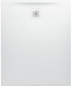 LAUFEN Pro obdĺžniková sprchová vanička z materiálu Marbond, odtok na kratšej strane, 1100 x 900 x 33 mm, biela matná, H2129550000001