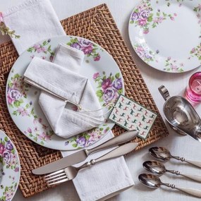 Porcelánová sada tanierov BEAUTY 18 ks