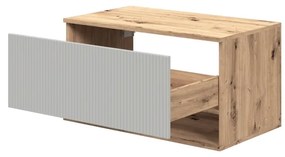 Skrinka pod umývadlo Pulcro 80 cm, krémová / dub artisan