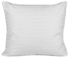 SATÉNOVÁ OBLIEČKA NA VANKÚŠ CIZGILI 70X80 CM EXCLUSIVE BIELA