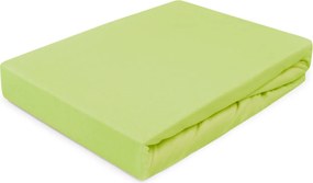 JERSEY PRESTIERADLO 034 90X200 CM ZELENÁ