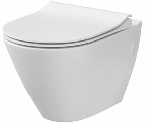 Cersanit K98-0146 - WC sedadlo CITY OVAL SoftClose biele