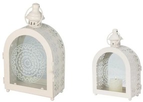 Súprava kovových lampášov Prezza, 2 ks