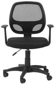 Čierna kancelárska stolička Davis – Støraa