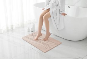 Bezdoteku Kremelinová predložka do kúpeľne červená 60x39