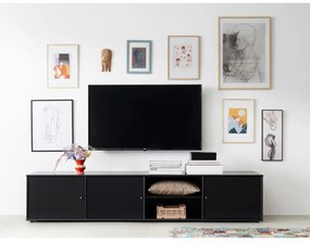 Čierna TV komoda Mistral 233