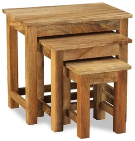 furniture-nabytek.cz - Odkladacie stolíky 3ks Hina