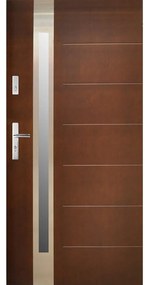 Dvere vchodové WZ 69 90P orech