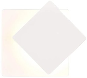 Biele LED nástenné svietidlo Mio – Trio