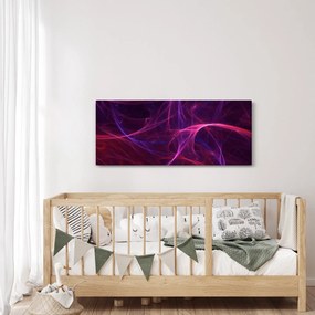 Abstraktný obraz kriviek (120x50 cm)