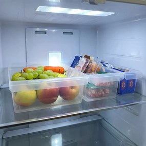 Súprava 3 ks organizérov do chladničky, ROTHO LOFT FRIDGE, antibakteriálne 5 l + 3 l + 1,5 l
