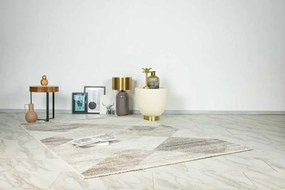 Lalee Kusový koberec Trendy 405 Beige-Silver Rozmer koberca: 120 x 170 cm