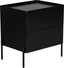 XXXLutz NOČNÝ STOLÍK, čierna, 50/55/40 cm Livetastic - Online Only spálne - 000575045705