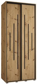 Skriňa 45 Canaris 12 110 artisan/čierna