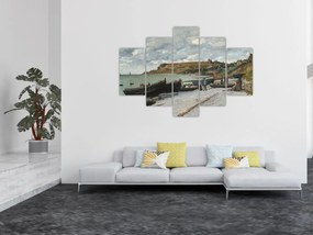 Obraz - Claude Monet, Sainte Adresse, reprodukcia (150x105 cm)