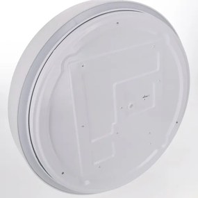 Brilagi - LED stmievateľné stropné svietidlo WALDO LED/48W/230V priemer 40 cm biela/strieborná s diaľkovým ovládaním