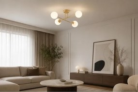 Brilagi - Prisadený luster MILO 4xE27/60W/230V zlatý